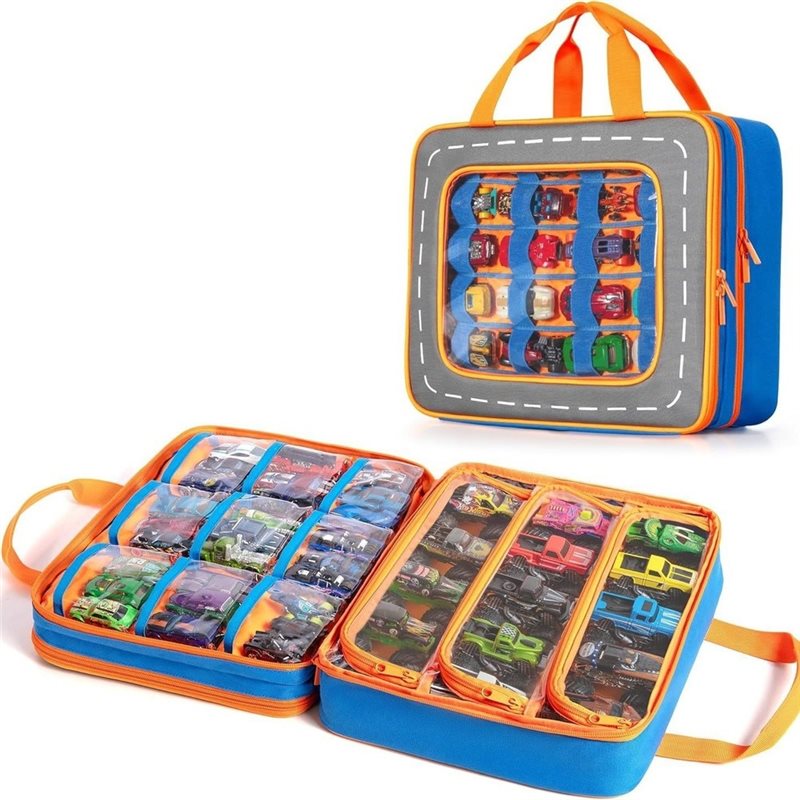 Hot Wheels Car Monster Trucks - MACH: estuche de almacenamiento para camiones