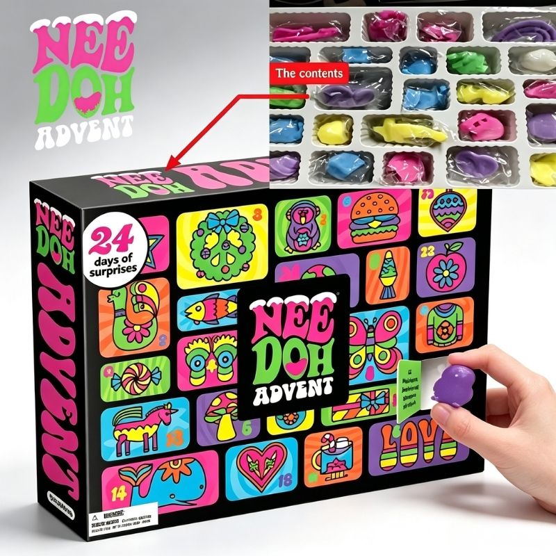 Mystery Box Blind Bag - Calendario de cuenta regresiva de Navidad
