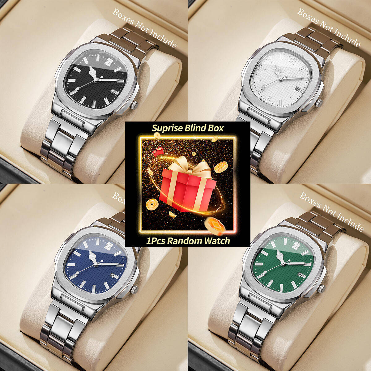 Mystery Box Blind Bag - Reloj misterioso sorpresa, caja ciega, relojes