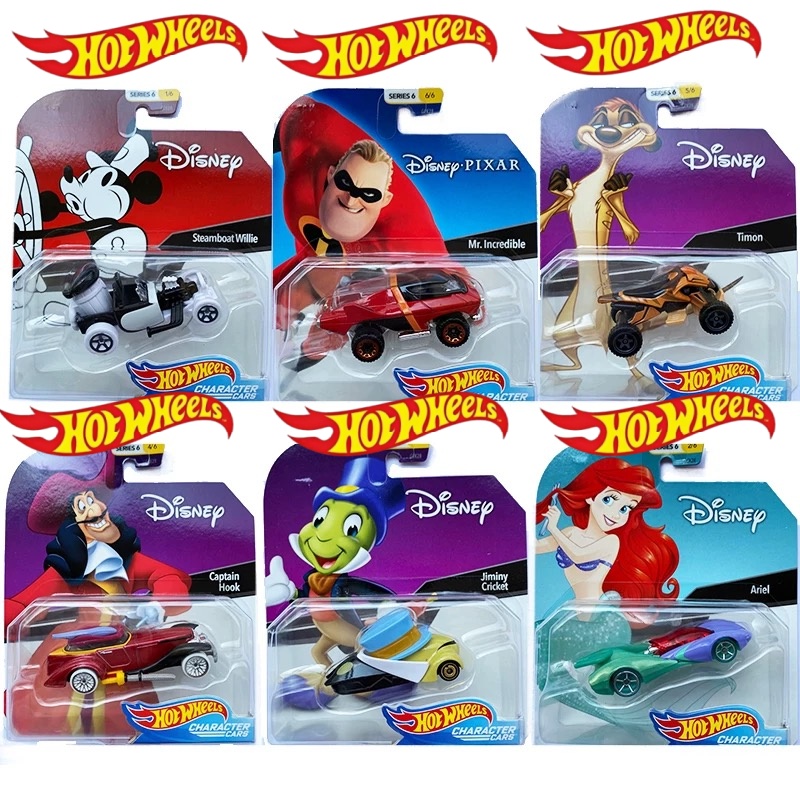 Mattel Hot Wheels Disney 6 Ser - Hot Wheels Car Mainline reseña y precio
