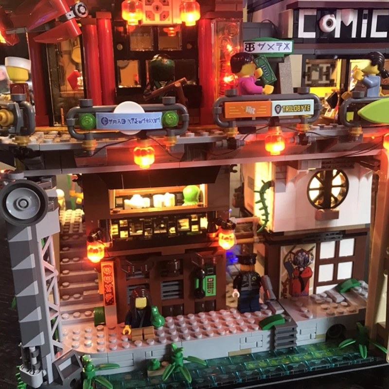 Lámpara sin bloques de constru - Lego Set City reseña y precio