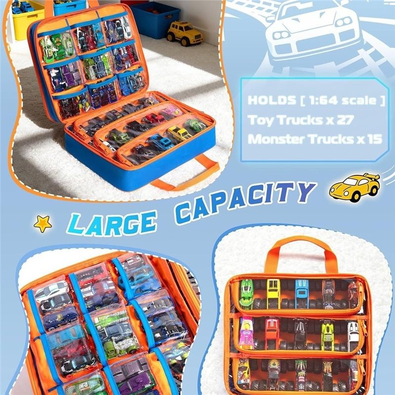 MACH: estuche de almacenamient - Hot Wheels Car Monster Trucks reseña y precio