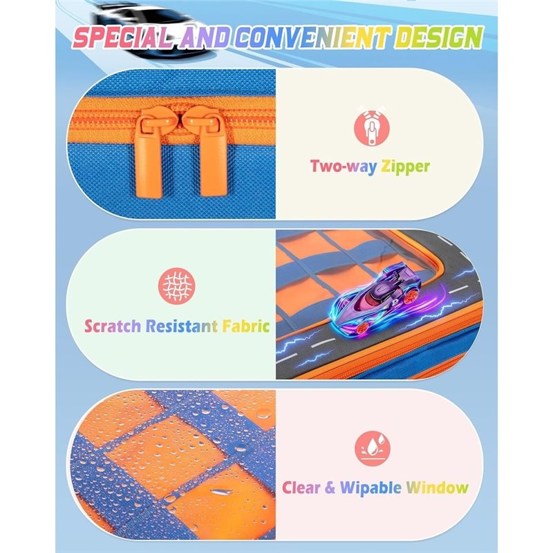 MACH: estuche de almacenamient - Hot Wheels Car Monster Trucks reseña y precio