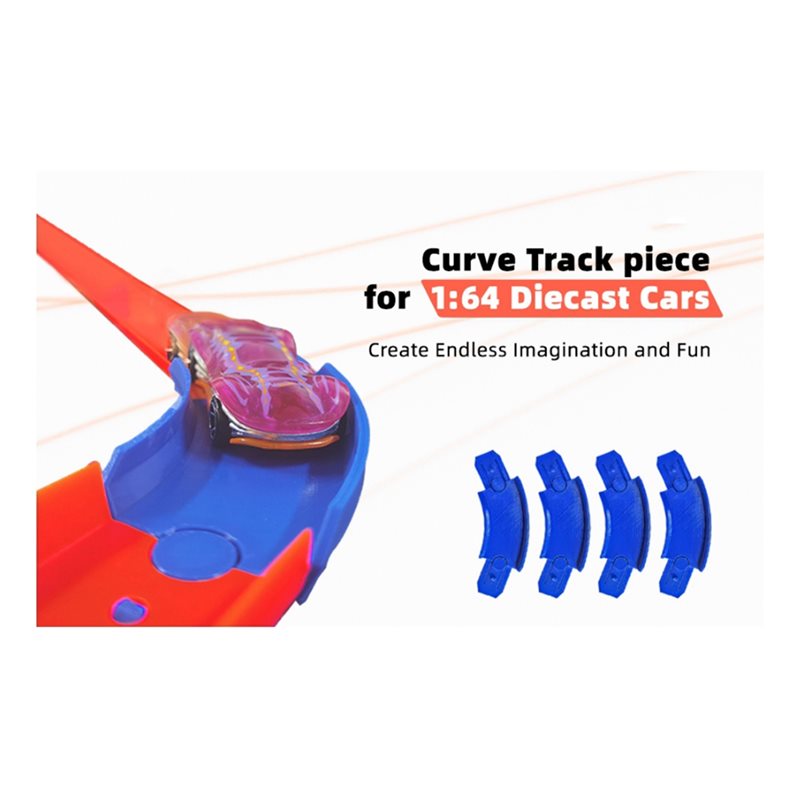 AINY-Para Vehículo 1:64 Para 4 - Hot Wheels Car Track Sets reseña y precio