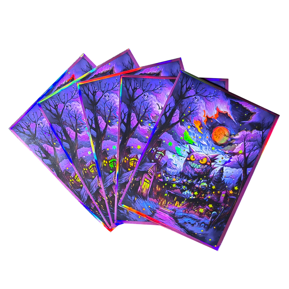 60 fundas holográficas para ta - Pokemon Binder Card reseña y precio