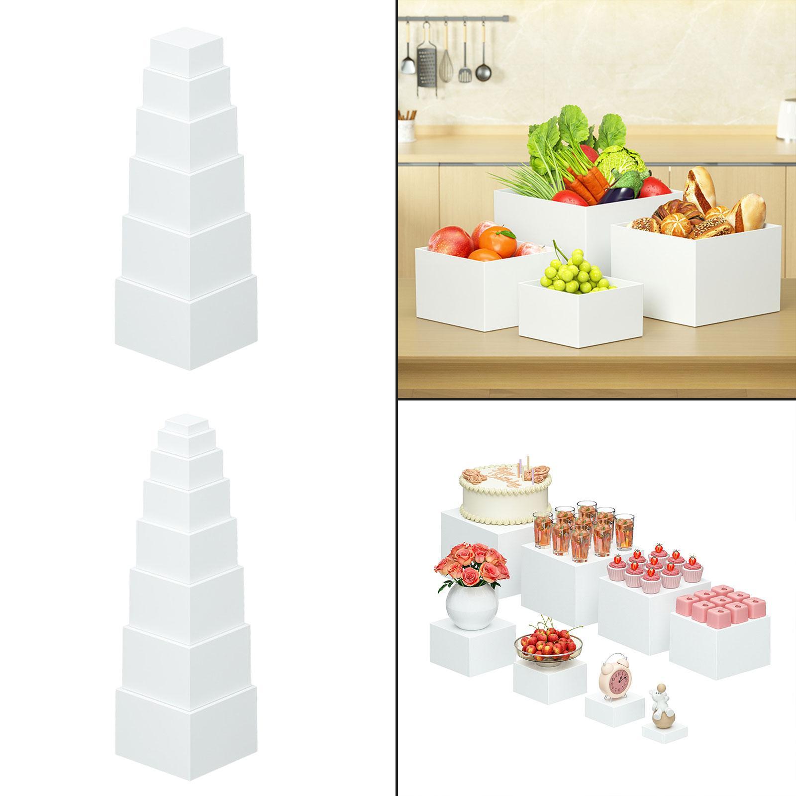 Juego de elevador de Buffet ap - Display Risers Set reseña y precio