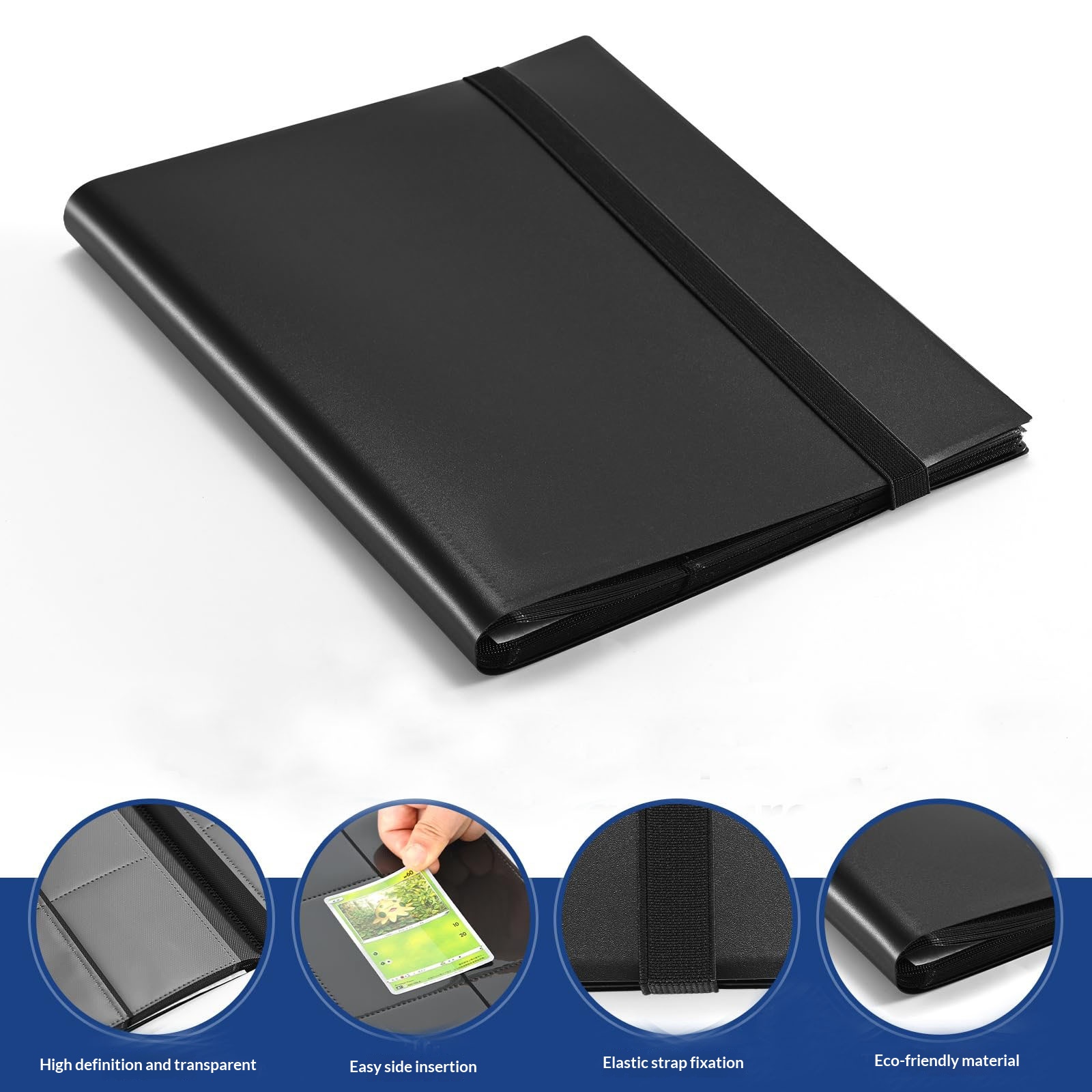 Carpeta de Cartas Coleccionabl - Trading Card Binder reseña y precio